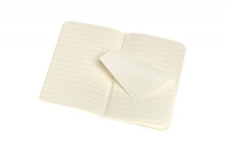 Zestaw 2 zeszytów MOLESKINE Volant, XS, 6,5x10,5cm, w linie, 56 stron, blue/amber yellow