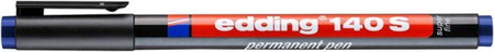 Foliopis permanentny e-140 S EDDING, 0,3mm, niebieski