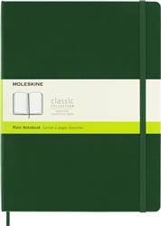 Notes MOLESKINE Classic XL (19x25cm) gładki, twarda oprawa, myrtle green, 192 strony, zielony
