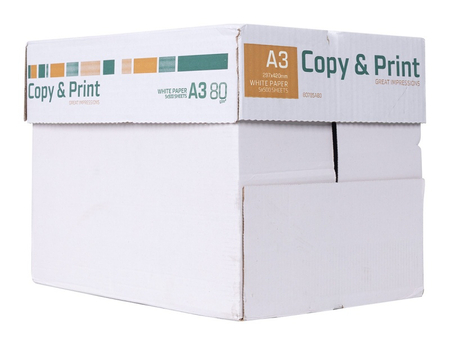 Papier ksero COPY&PRINT, A3, klasa C, 80gsm, 500 ark.