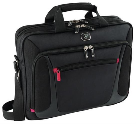 Torba na laptopa WENGER Sensor, 15", 400x330x150mm, czarna