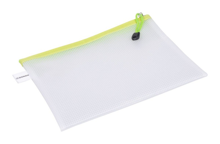 Torebka DONAU Zipper Bag, A5, 243x180 mm, EVA, z suwakiem, mix kolorów