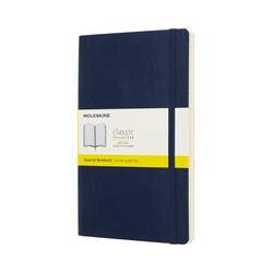 Notes MOLESKINE L (13x21cm) w kratkę, miękka oprawa, sapphire blue, 192 strony, niebieski