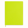 Notes MOLESKINE Classic XL (19x25cm), gładki, miękka oprawa, 192 strony, lemon green