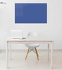 Magnetic glass board 45x45 cm BLUE