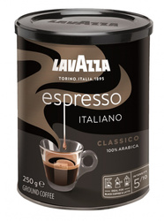 Kawa LAVAZZA ESPRESSO ITALIANO CLASSICO, mielona, w puszce, 250 g