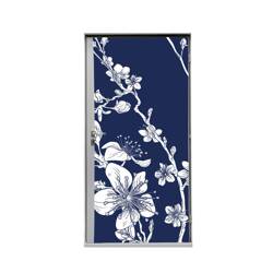 Door Wrap 80 cm Japanese Cherry Blossom Blue I644