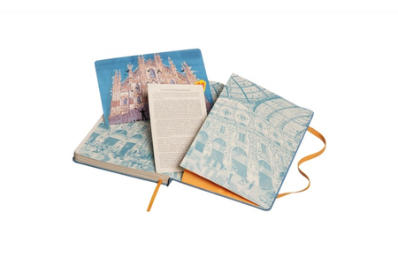 Notatnik MOLESKINE Mediolan, L, 13x21cm, w linie, edycja limitowana