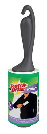 Rolka czyszcząca SCOTCH BRITE™ Silver, 56 listków, czarna