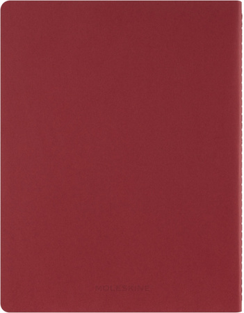 Zeszyt MOLESKINE Student Cahier, XXL, w linie, 21,6x27,9cm, czerwony
