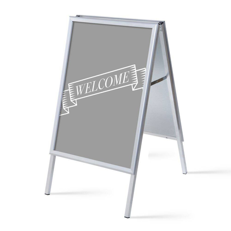 A-board A1 Complete Set Welcome Grey Dutch