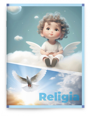 Zeszyt szkolny GIMBOO, A5, w kratkę, 32 kart., 70gsm, religia