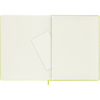 Notes MOLESKINE Classic XL (19x25cm), w linie, twarda oprawa, 192 strony, lemon green