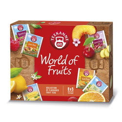 Herbata TEEKANNE World of Fruits, zestaw, 30 kopert