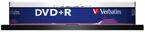 Płyta DVD+R VERBATIM AZO, 4,7GB, prędkość 16x, cake, 10szt., srebrny mat