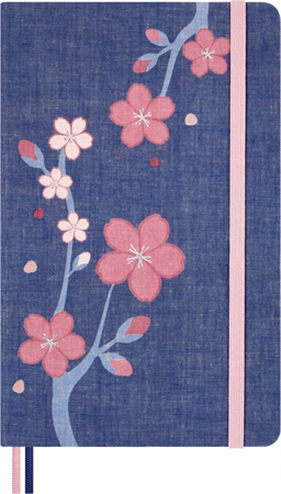 Notes MOLESKINE Sakura 2025, L, 13x21cm, w linie, edycja limitowana, w pudełku