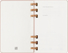 Kalendarz tygodniowy/miesięczny na spirali MOLESKINE 2026, 12M, L, twarda oprawa, 13x21cm, crush almond