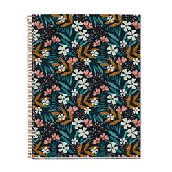 Kołozeszyt MIQUELRIUS NB-4, A4 120 kart., kratka, flowers wildflowers, mix kolorów