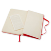 Notes MOLESKINE Classic P (9x14cm) w linie, twarda oprawa, 192 strony, czerwony