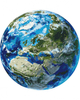 Malowanie po numerach BRUSHME, okrągły, śr. 40 cm, Ziemia, 1 szt.
