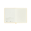 Notes MOLESKINE Classic XL (19x25 cm), linie, twarda, orange yellow, 192 strony, pomarańczowy