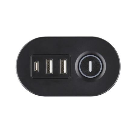 Listwa zasilająca IOIO SL-3000, czarna