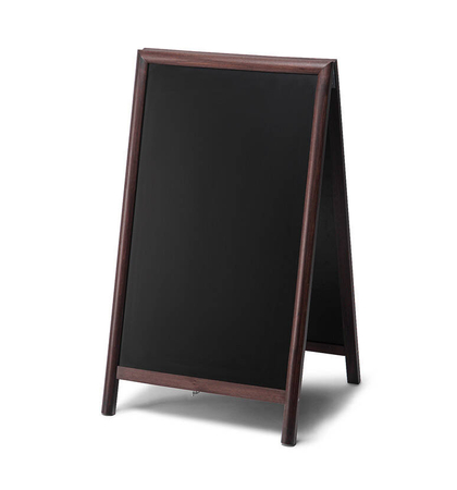 Natura Chalk A-Board Dark Brown 68 x 120 cm