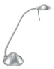 Lampka halogenowa na biurko MAULarc, 20W, srebrna