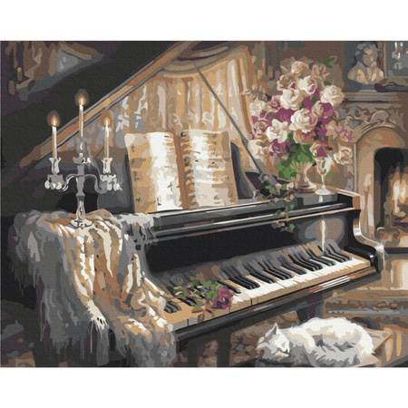 Malowanie po numerach BRUSHME, 40x50 cm, komfort Beethovena, 1 szt., w pudełku