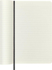 Notes MOLESKINE Classic edycja limitowana, miękka oprawa skórzana L, 13x21 cm, w linie, czarny