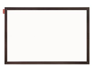 Tablica suchościeralna magnetyczna w ramie dekoracyjnej obrazowej mahoniowej