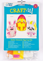 Kolorowe zwierzątka z pianki, 4szt.