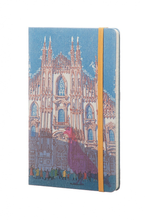 Notatnik MOLESKINE Mediolan, L, 13x21cm, w linie, edycja limitowana