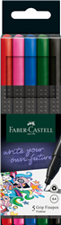 CIENKOPISY GRIP 5 KOL. PODSTAWOWYCH FABER-CASTELL