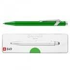 Długopis CARAN D'ACHE 849 Pop Line Metal-X, M, w pudełku, zielony
