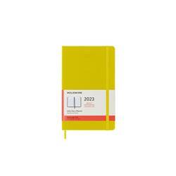 Kalendarz dzienny MOLESKINE 2023 12M L (13x21 cm), twarda oprawa, Hay Yellow