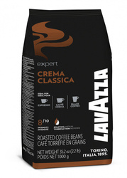 Kawa LAVAZZA CREMA CLASSICA EXPERT, ziarnista, 1 kg