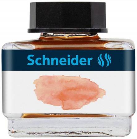 Atrament do piór SCHNEIDER, 15 ml, apricot / morelowy