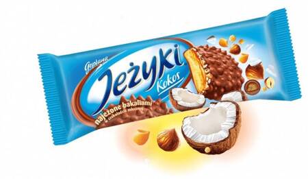 Ciastka Jeżyki, GOPLANA, 140 g, kokosowe