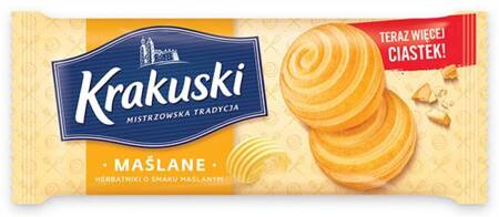 Ciastka KRAKUSKI Maślane, 200 g