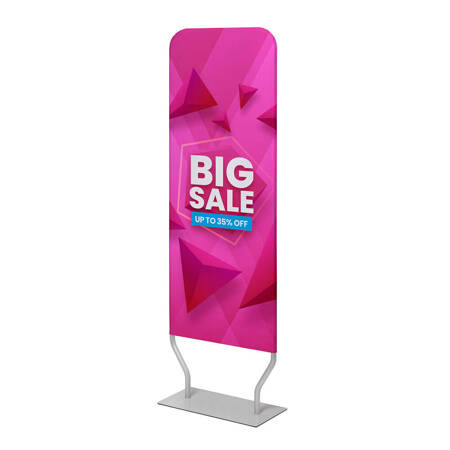 Fabric Banner Sleeve Graphic 80 x 220 cm Single-Sided