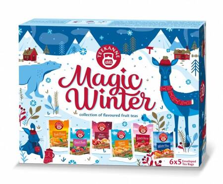 Herbata TEEKANNE Magic Winter, zestaw, 30 kopert