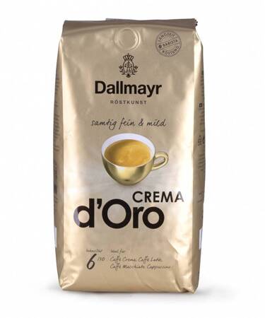 Kawa DALLMAYR D'oro Crema, ziarnista, 1kg