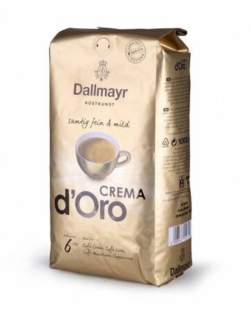 Kawa DALLMAYR D'oro Crema, ziarnista, 1kg