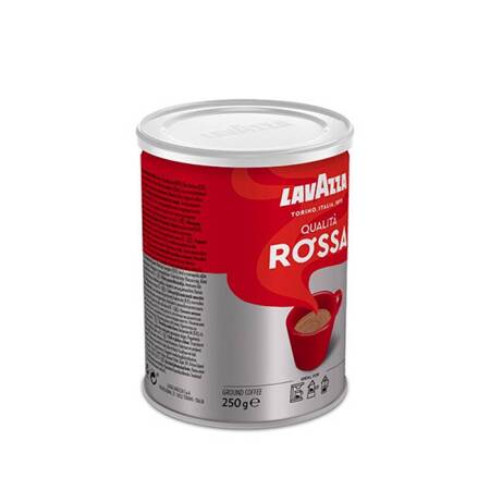 Kawa LAVAZZA QUALITA ROSSA, mielona, w puszce, 250 g