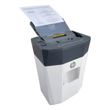 Niszczarka HP ONESHRED Auto 8CC, biało-szara