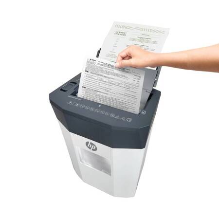 Niszczarka HP ONESHRED Auto 8CC, biało-szara