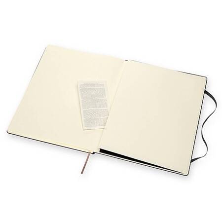 Notes MOLESKINE Classic XXL (21,6x27,9 cm), gładki, twarda oprawa, 192 strony, czarny