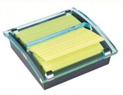 Podajnik do karteczek samoprzylepnych POST-IT® Millenium XL Z-Notes (DS440-SSCYL), czarny, 1 bloczek GRATIS