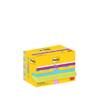 Karteczki samoprzylepne POST-IT® Super Sticky Notes, 47,6x47,6mm, 12x90 kart., paleta Cosmic